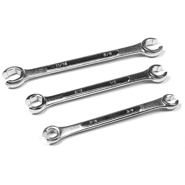 Performance Tool 3pc SAE Flare Nut Wrench Set W350